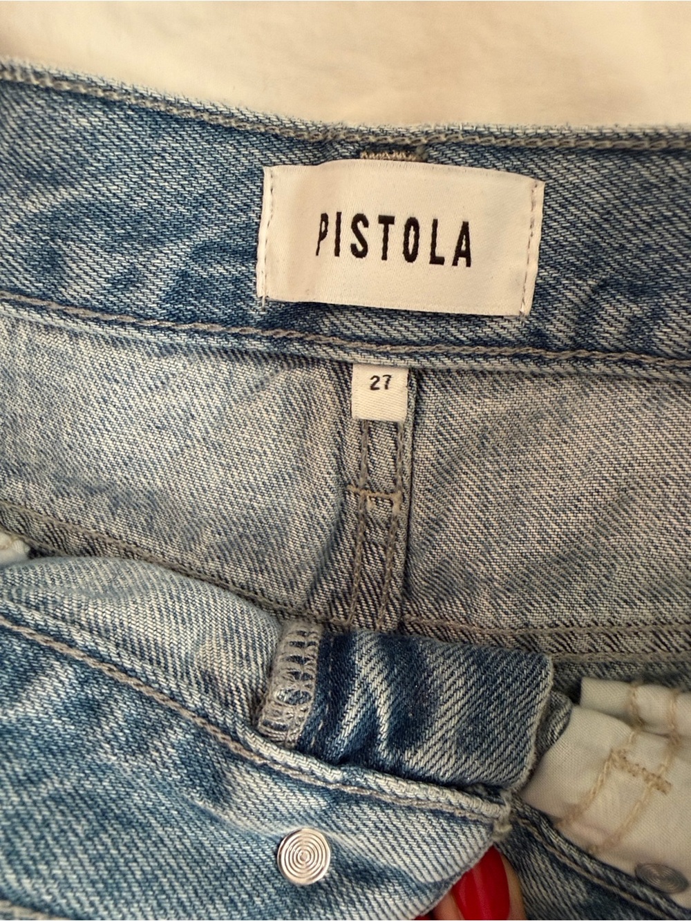 Pistola Wes high waisted barrel Jeans - Picture 5 of 9